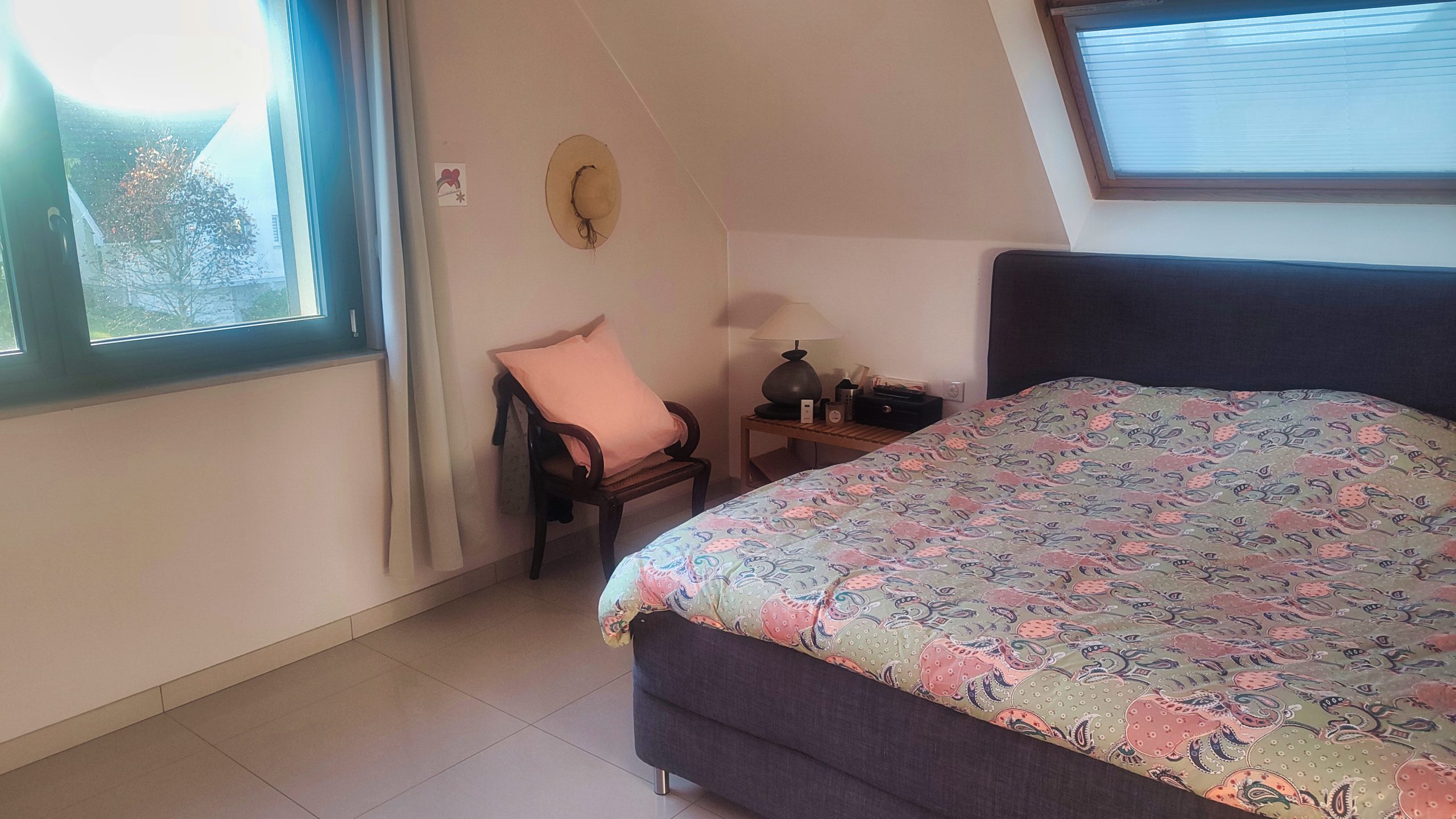 Suite parentale avec dressing ouvert à l’étage